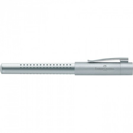 Grip 2011 Fountain Pen with Medium Nib, Silver